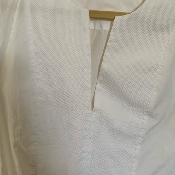 J. Crew white sleeveless blouse - Picture 3 of 5